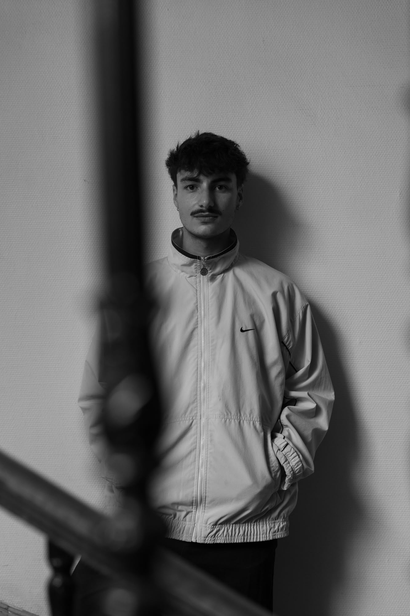 Donato portrait in black and white